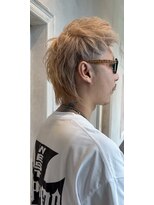 ディプティック ヘアー チェンジ ミュージアム(diptych Hair Change Museum)&nbsp;メンズスタイル/ウルフスタイル/ベージュカラー/ブロンド