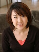 ズームドゥ(ZOOM deux)&nbsp;女らしさひきたつ丸いシルエットのボブスタイル