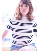 イースタイル 一社店(e style)&nbsp;外ハネ波巻きウエーブスタイル