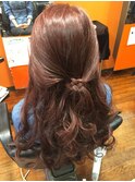 ノット編み ダウンスタイルセット