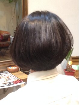 ファブ フォー ハーズ(fab 4 Heart's)の写真/再現性と空気感を大切にした繊細なカット！思い通りのスタイリングが叶うショートヘアをご提案します☆
