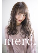 メルク(merc.)&nbsp;merc.×スモーキーアッシュ　20代30代40代/アディクシーカラー