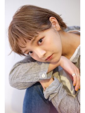 テテコケット(tete coquette) 透明感ベージュ×カジュアルショート