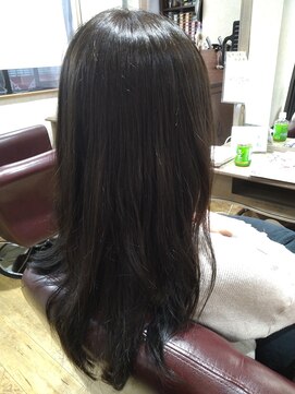 レブリス(Revliss) 髪質改善 グレージュロングヘア