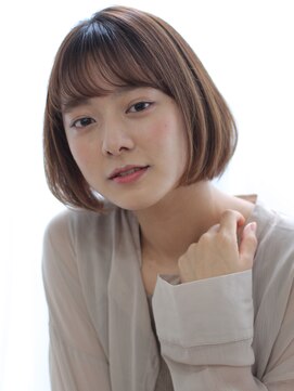 ヘアリゾート バレンタイン(hair+resort valentine) ストレートナチュラルボブ