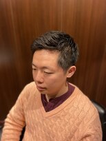 ヒロギンザ 田町店(HIRO GINZA)&nbsp;自然ショートスタイル/田町/三田/理容室/床屋