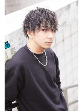 メンズサロンドットリアン(dot. lien) 【福永　まどか】ツイストスパイラル×ホワイトメッシュ