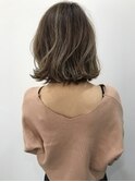 ヴェールウェーブブルージュ似アシメ合わせカット