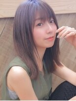 アグ ヘアー バーチ 鯖江店(Agu hair birch)&nbsp;《Agu hair》軽めに仕上がる外ハネストレートミディ