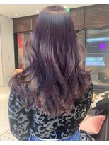 キーン 吉祥寺店(keen)&nbsp;《NANAKO》ブリーチなしパープル× レイヤーカット