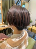 #ロングヘア #グレージュカラー #ボブウルフ#ココアベージュ