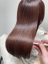 ジーナ 千葉(Zina)&nbsp;髪質改善premium×ピンクブラウン　ハセガワ