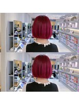 キジ(KIJI) ★チェリーレッド×ボブ★