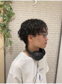 波巻きパーマ/マッシュパーマ/束感/波巻き/新宿
