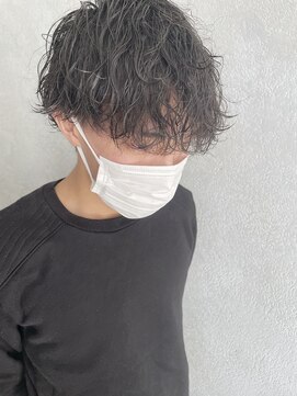 カノンヘアー(Kanon hair) 波巻きパーマ　ツイストスパイラル　ウルフカット　メンズカット