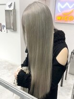 ウィコ 新宿(WICO) ホワイトシルバー[新宿駅/グレーベージュ/レイヤーロング]