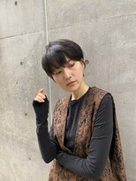 ハルキ ミナト ジャパン オオサカ(HARUKI MINATO japan OSAKA)&nbsp;20代30代40代ストレートボブリップラインラベンダーベージュ