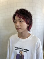 バーチ ウシワカマル(BIRCH ushiwakamaru) メンズ　ハイライトカラー　デザインカラー