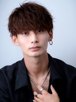 オーシャントーキョー 原宿(OCEAN TOKYO)&nbsp;メンズツイストスパイラルパーマツーブロックマッシュ