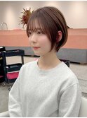 ショート×透明感カラー(ショート/ボブ/20代/30代/40代)N-23