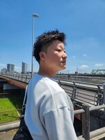 スワン&nbsp;ツーブロアップバング