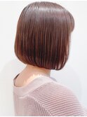 say.原田美千留 内巻きボブ ハイトーンカラー くびれボブ