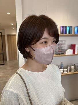 パウダーヘアー ルミニティ(powder hair luminity) ショートボブ