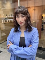 メルト 西梅田店(melt)&nbsp;#顔まわりレイヤー　#レイヤーパーマ