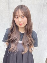  【藤本 真緒】似合う髪色がわからない方必 見!人とは違った抜け感カラー/カットが得意!