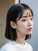 ロータス ヘアデザイン 船橋店(Lotus Hair Design)&nbsp;☆　シフォンボブ　ｘ　ダークグレージュ　☆