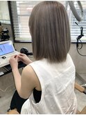 透明感カラー/ダブルカラーミルクティーベージュ【上野】