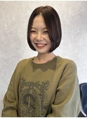 丸みボブ
