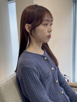 ミレバイジェニー (mirae by geny) 面長さんにおすすめな顔まわりカット