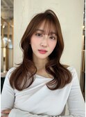 大人可愛い韓国小顔レイヤーカット【自由が丘】