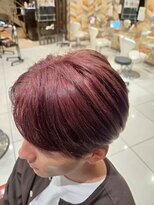 アース 千葉店(HAIR&MAKE EARTH)&nbsp;コーラルレッドカラー