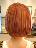 横須賀ダブルカラーくびれボブイルミナカラー顔周りレイヤーボブ