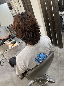 ヘアープロポーザー ラグ(hair proposer Leggu) ミディアムサーフカール/大分メンズヘア/大分メンズパーマ