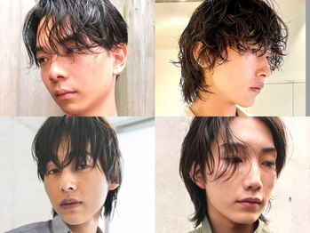 ガレージ バイ グリーン 原宿 表参道(Garage by green)の写真/「顔周りで印象を変える」原宿/表参道/メンズカット