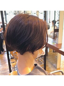 ナーディ バイ ミルボン(NERDy by milbon) ショートボブ