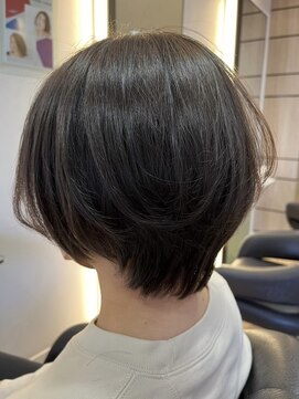 ジュイール 富士見ヶ丘(jouir) 富士見ヶ丘ショートくびれショートイルミナカラー顔周りレイヤー