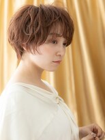 カバーヘア ブリス 上尾西口店(COVER HAIR bliss)&nbsp;ミルクティーアッシュ抜け感エアウェーブパーマ317Z上尾20代30代