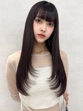 アッシュ 二子玉川店(Ash) レイヤー/くびれヘア/シースルー/デザインカラー/二子玉川