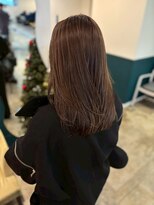 ヘアーブレイス(hair brace) 千葉駅/着物ヘア/大人ガーリー/ダークアッシュ/似合わせカット