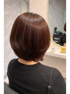 ボヌール 川崎店(Bonheur) ナチュラルウルフボブ