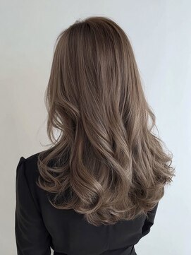 ハナレ(hanare) グラマラスロング/ヨシンモリ/アッシュベージュ/透明感カラー