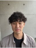 無造作カールのラフパーマショート