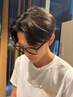 【韓国風毛流れ◎ケア付】似合わせカット＋韓国風ニュアンスパーマ＋ケアTR