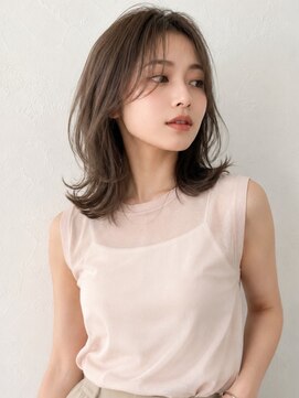 ミロア 薬院(miroa) 髪質改善 透明感カラー 艶髪 顔周りカット レイヤー 20代