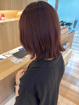 ファースト 泉中央店(first)&nbsp;ピンクブラウン、ボブ、レイヤー