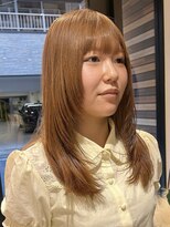 スミス 秋葉原(Smith)&nbsp;ハイトーン柔らかミルクティーベージュレイヤースタイル